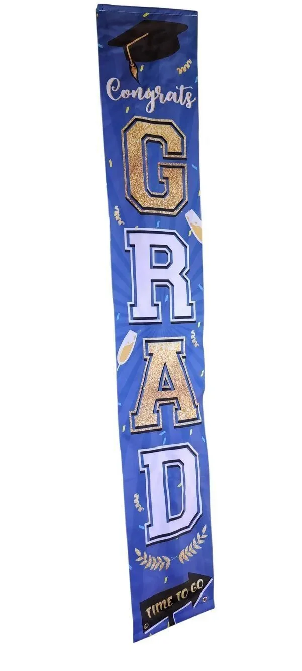 Graduation Banner Decoration & Light Up Bouquet